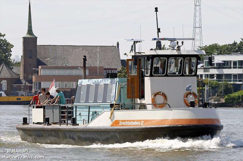 drechtsteden 2 (Passenger ship) - IMO , MMSI 244138600, Call Sign PE4882 under the flag of Netherlands