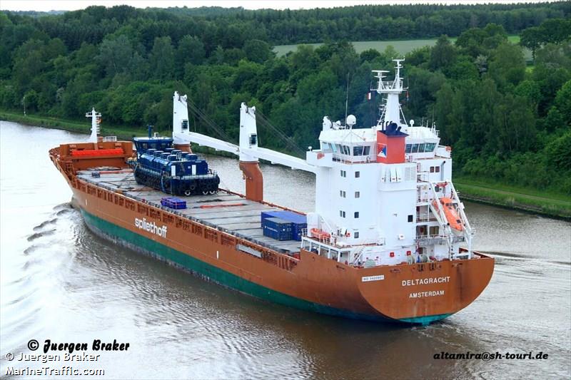 deltagracht (General Cargo Ship) - IMO 9420801, MMSI 244155000, Call Sign PBQO under the flag of Netherlands