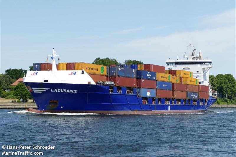 endurance (Container Ship) - IMO 9312200, MMSI 244357000, Call Sign PBKO under the flag of Netherlands
