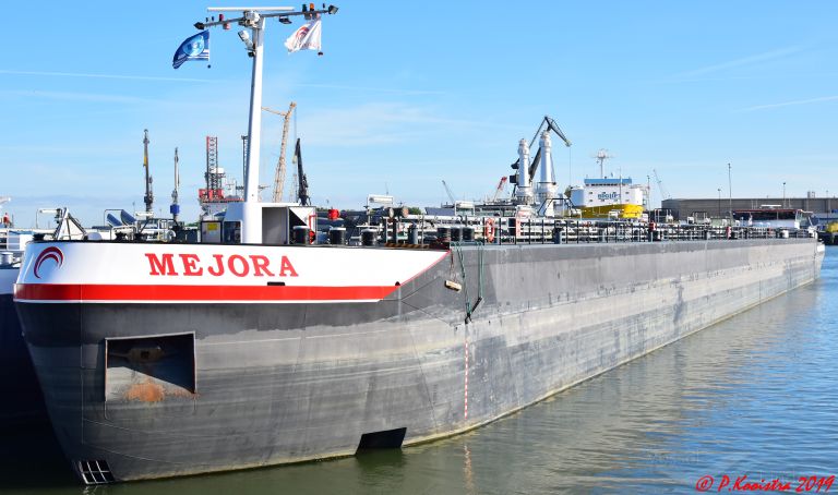 mejora (Tanker) - IMO , MMSI 244650537, Call Sign PB3759 under the flag of Netherlands