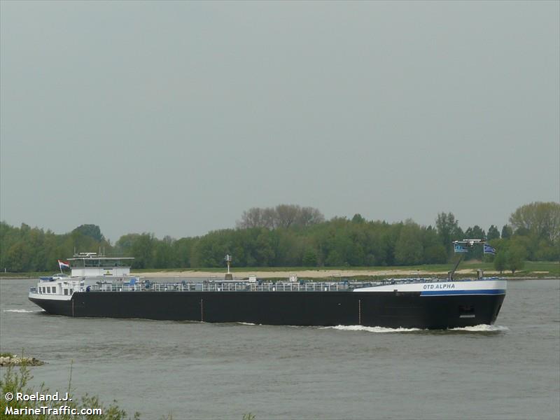 otd alpha (Tanker) - IMO , MMSI 244670734, Call Sign PD2471 under the flag of Netherlands