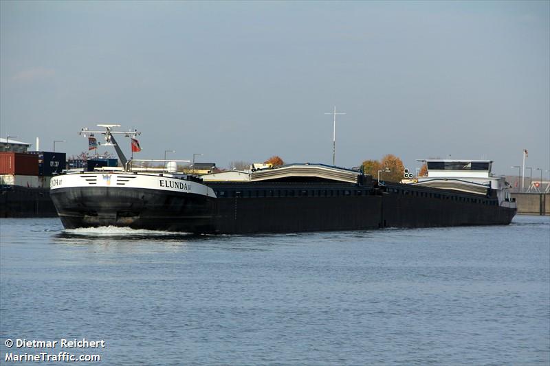 elunda (Cargo ship) - IMO , MMSI 244690982, Call Sign PD3293 under the flag of Netherlands