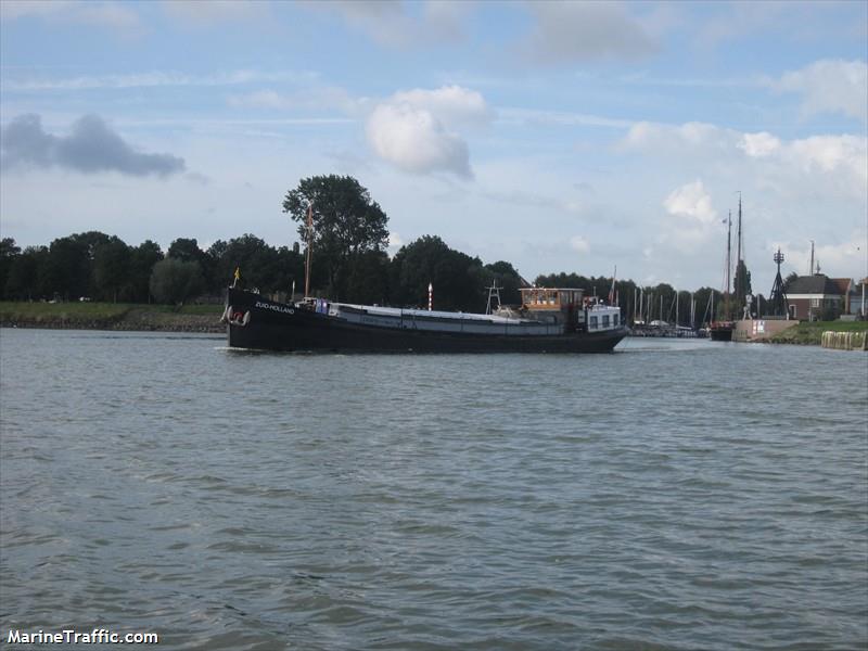 zuid holland (Pleasure craft) - IMO , MMSI 244710055, Call Sign PG6914 under the flag of Netherlands