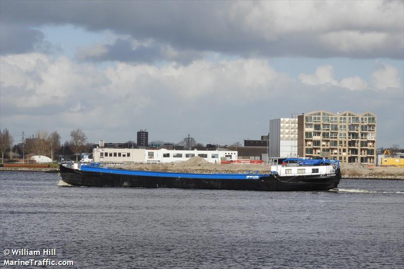 alexander (Cargo ship) - IMO , MMSI 244710359, Call Sign PB8537 under the flag of Netherlands