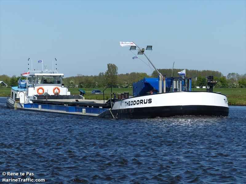 theodorus (Dredging or UW ops) - IMO , MMSI 244710448, Call Sign PH6402 under the flag of Netherlands