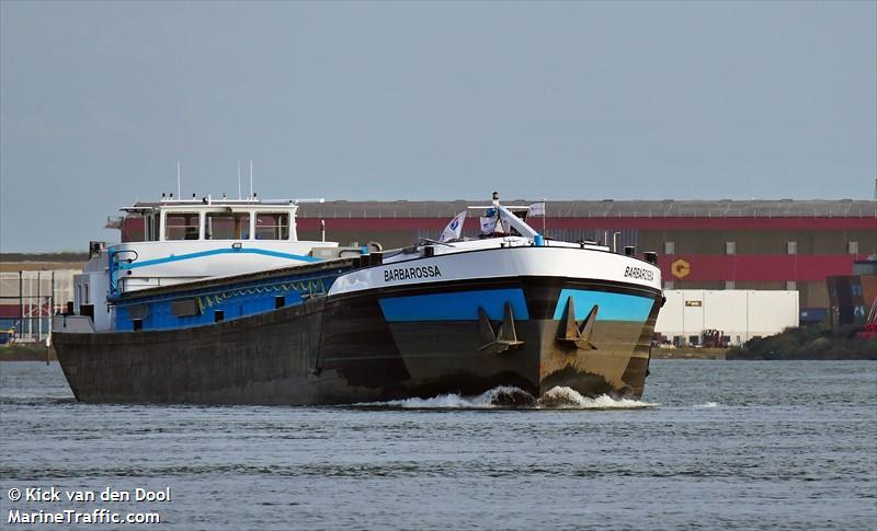 barbarossa (Cargo ship) - IMO , MMSI 244750311, Call Sign PH3118 under the flag of Netherlands