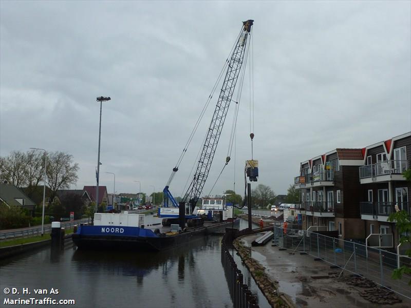 noord (Dredging or UW ops) - IMO , MMSI 244750831, Call Sign PD8732 under the flag of Netherlands