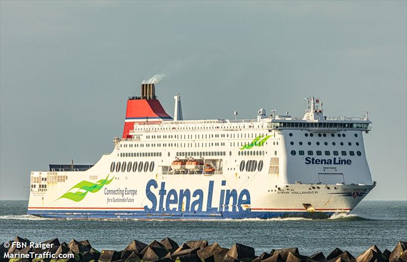 stena hollandica (Passenger/Ro-Ro Cargo Ship) - IMO 9419163, MMSI 244758000, Call Sign PBMM under the flag of Netherlands