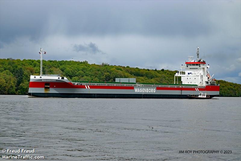 reggeborg (General Cargo Ship) - IMO 9592575, MMSI 244810617, Call Sign PCYE under the flag of Netherlands