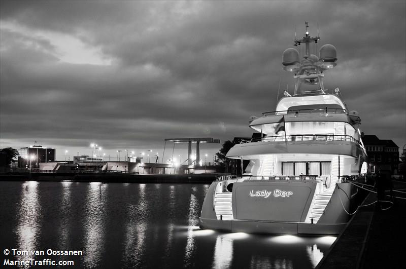 lady dee (Yacht) - IMO 1011240, MMSI 244814000, Call Sign PCPI under the flag of Netherlands