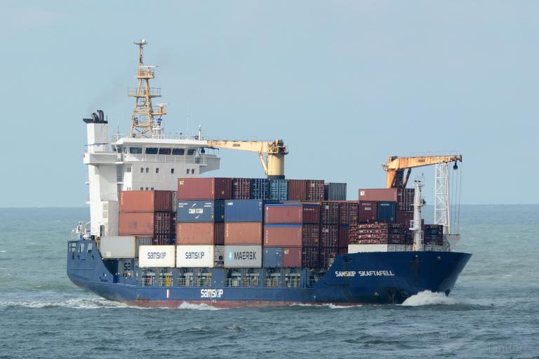 samskip skaftafell (General Cargo Ship) - IMO 9164562, MMSI 244820418, Call Sign PCGP under the flag of Netherlands
