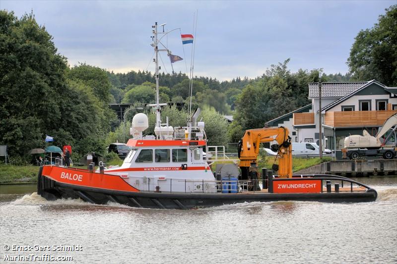 baloe (Tug) - IMO 9382463, MMSI 245431000, Call Sign PBGI under the flag of Netherlands