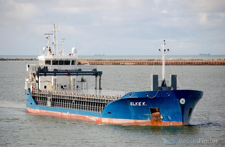 elke k (General Cargo Ship) - IMO 9879040, MMSI 245745000, Call Sign PDUU under the flag of Netherlands