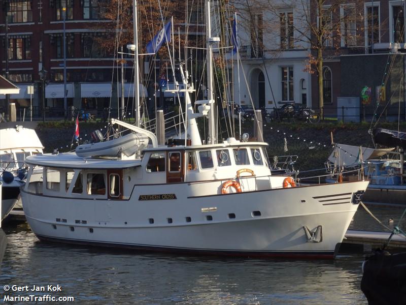 southern cross (Pleasure craft) - IMO , MMSI 246305000, Call Sign PC8161 under the flag of Netherlands