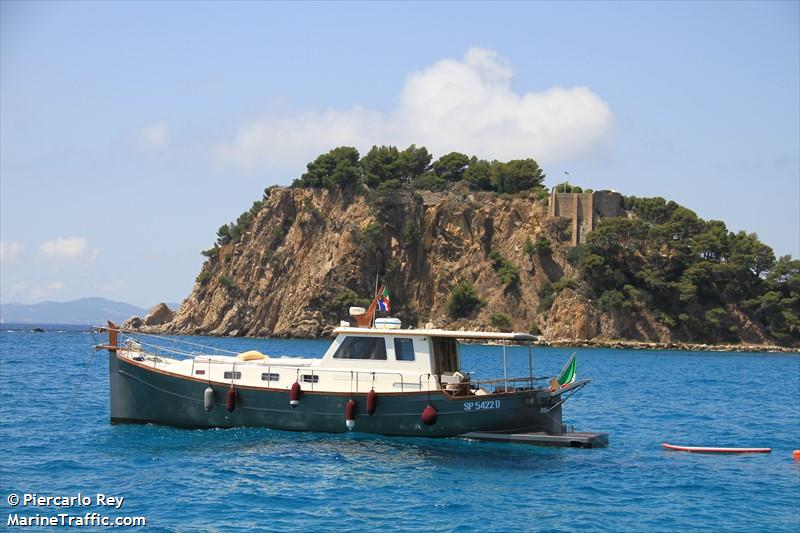 nina (Pleasure craft) - IMO , MMSI 247325520, Call Sign IM8968 under the flag of Italy