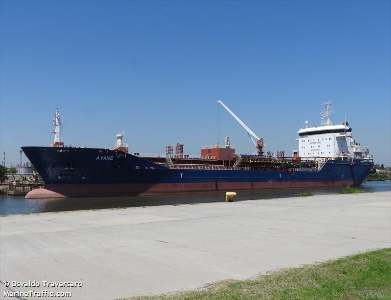 ayane (Chemical/Oil Products Tanker) - IMO 9395991, MMSI 248791000, Call Sign 9HA2516 under the flag of Malta