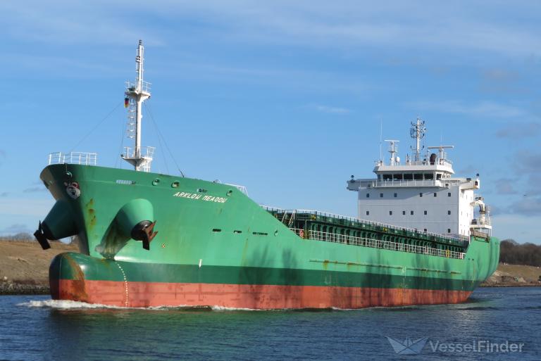 arklow meadow (General Cargo Ship) - IMO 9440277, MMSI 250002133, Call Sign EIJQ7 under the flag of Ireland