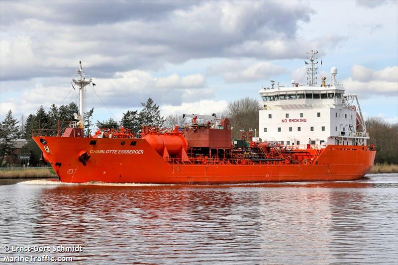 charlotte essberger (Chemical/Oil Products Tanker) - IMO 9294680, MMSI 255806329, Call Sign CQEA6 under the flag of Madeira