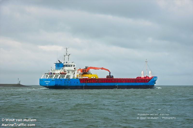 kryssholm (General Cargo Ship) - IMO 9579468, MMSI 257041670, Call Sign LGSD under the flag of Norway