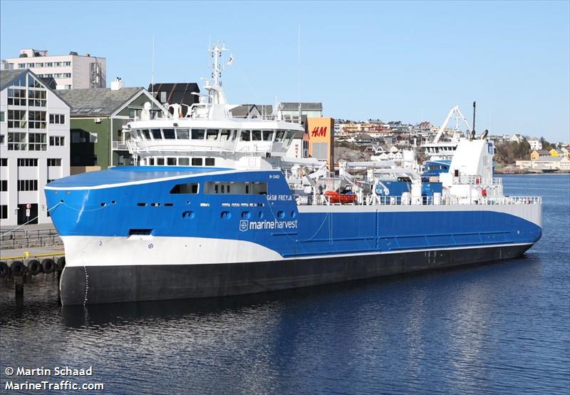 gaso freyja (Cargo ship) - IMO , MMSI 257252000, Call Sign LDZS under the flag of Norway