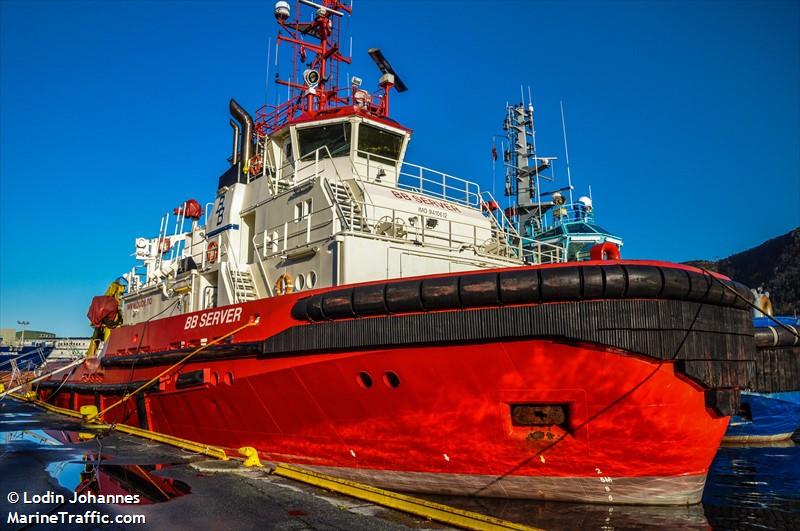 bb server (Tug) - IMO 9410612, MMSI 258383000, Call Sign LAJE under the flag of Norway