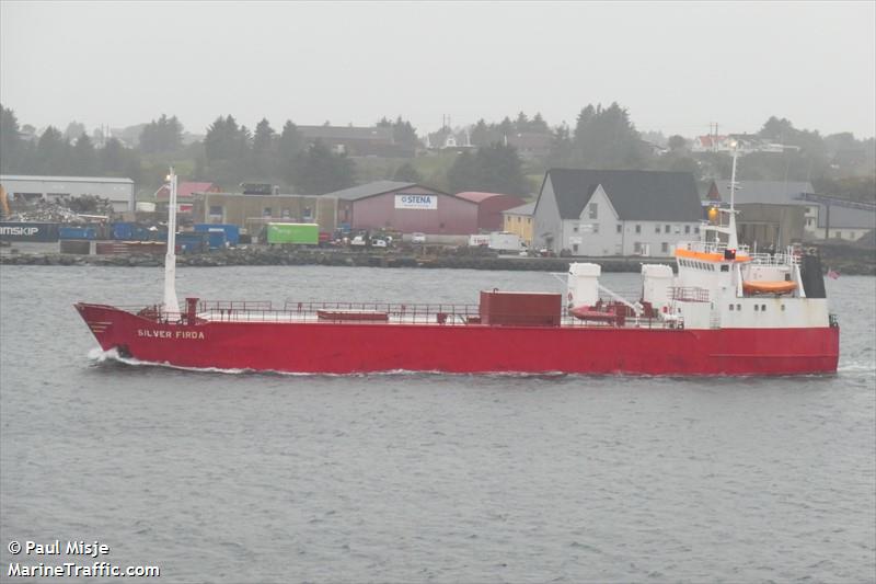 silver firda (Refrigerated Cargo Ship) - IMO 7638519, MMSI 258407000, Call Sign LGNY3 under the flag of Norway