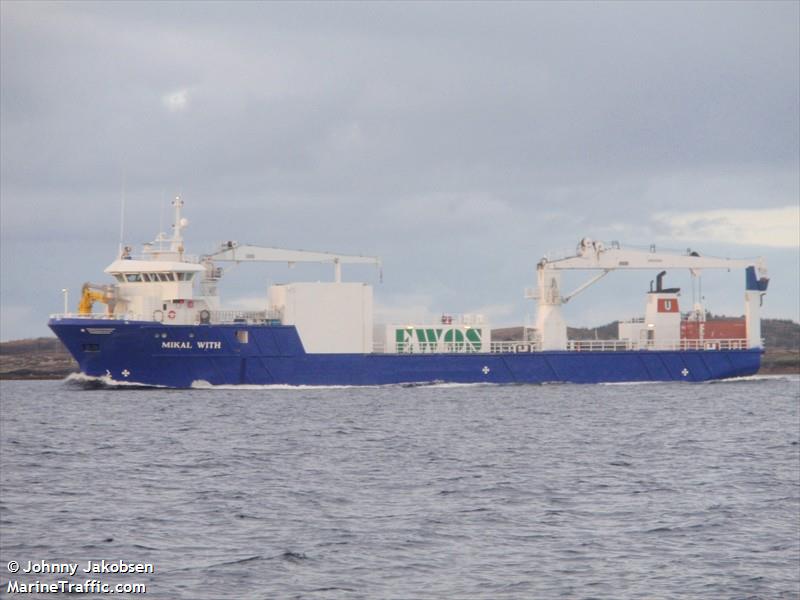 mikal with (Palletised Cargo Ship) - IMO 9221308, MMSI 259228000, Call Sign LLSK under the flag of Norway
