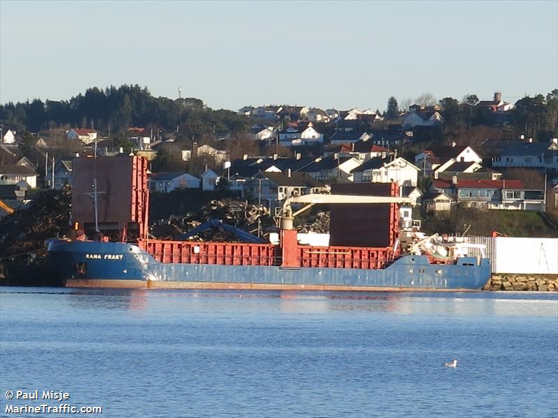 rana frakt (General Cargo Ship) - IMO 8616075, MMSI 259458000, Call Sign LIXX under the flag of Norway