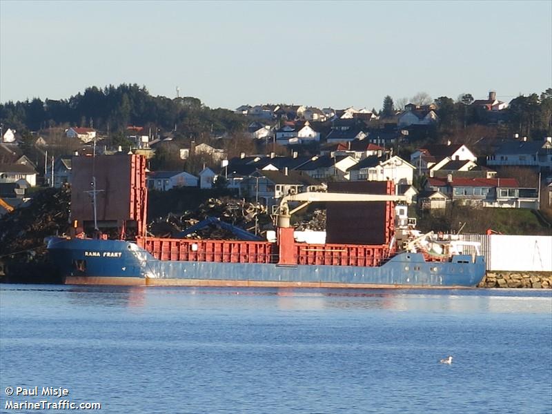 rana frakt (General Cargo Ship) - IMO 8616075, MMSI 259458000, Call Sign LIXX under the flag of Norway