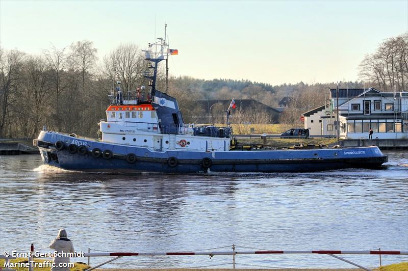 argus (Tug) - IMO 7730757, MMSI 261001060, Call Sign SQLG under the flag of Poland