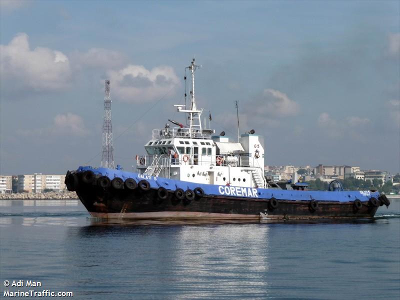 galati 5 (Tug) - IMO , MMSI 264900042, Call Sign YQHD under the flag of Romania