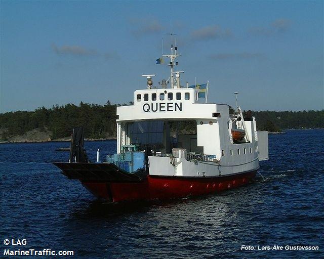 queen (Cargo ship) - IMO , MMSI 265549190, Call Sign SJXR under the flag of Sweden