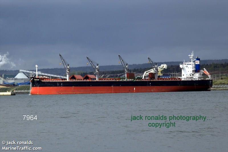 turicum (Bulk Carrier) - IMO 9583110, MMSI 269025000, Call Sign HBLK under the flag of Switzerland