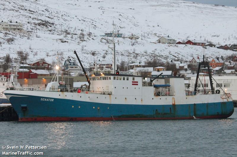 senator (Fishing Vessel) - IMO 6812986, MMSI 275171000, Call Sign YLAC under the flag of Latvia