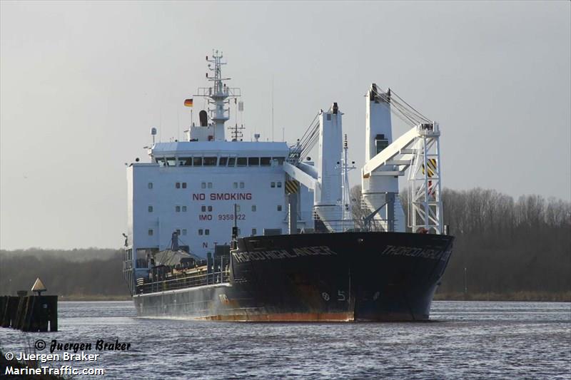 wilson dirdal (General Cargo Ship) - IMO 9409637, MMSI 304997000, Call Sign V2HH2 under the flag of Antigua & Barbuda