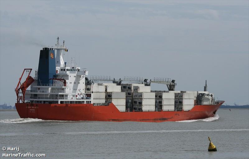 hood island (Refrigerated Cargo Ship) - IMO 9059640, MMSI 308512000, Call Sign C6LU4 under the flag of Bahamas