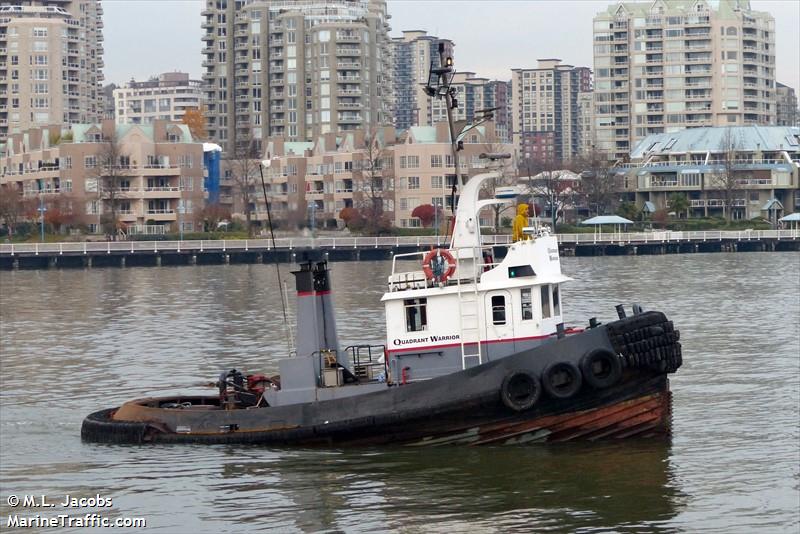 quadrant warrior (Other type) - IMO , MMSI 316022036 under the flag of Canada