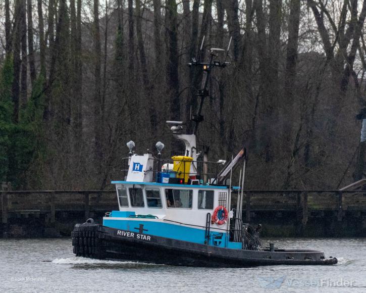 river star (Tug) - IMO , MMSI 316026464 under the flag of Canada