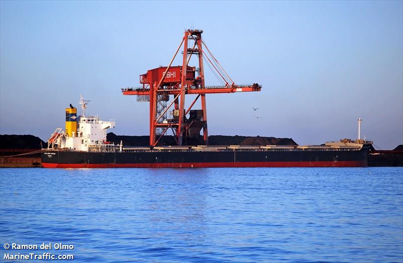 treasure star (Bulk Carrier) - IMO 9461154, MMSI 351916000, Call Sign 3FCG2 under the flag of Panama