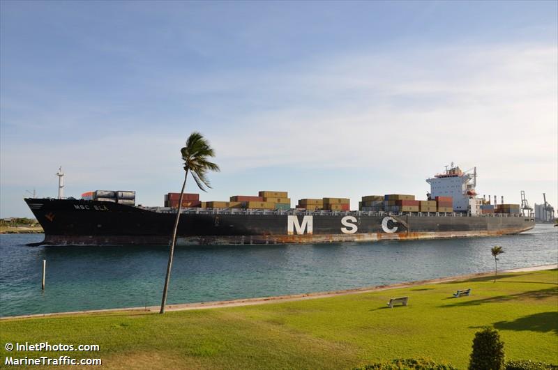 msc ela (Container Ship) - IMO 9282259, MMSI 353934000, Call Sign H3MJ under the flag of Panama