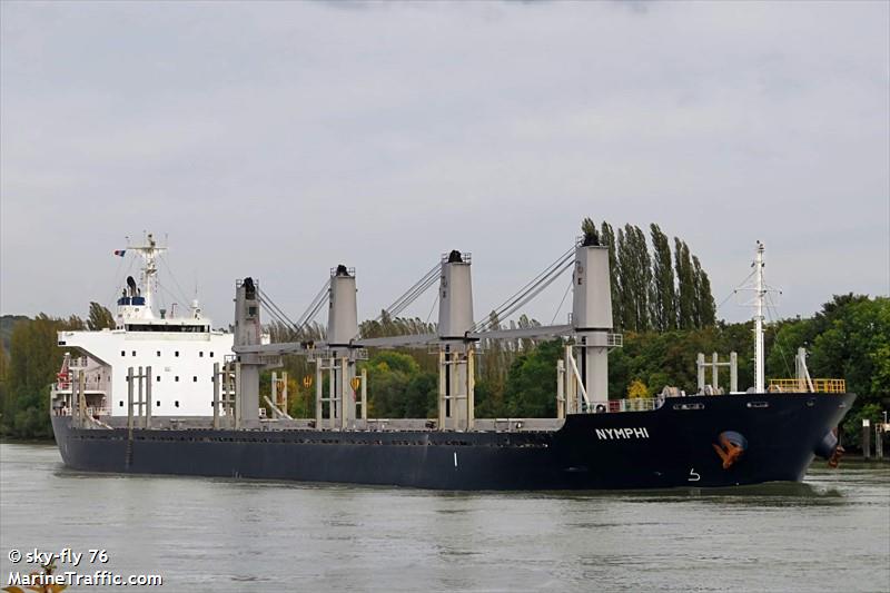 nymphi (Bulk Carrier) - IMO 9615030, MMSI 356832000, Call Sign 3EXQ5 under the flag of Panama
