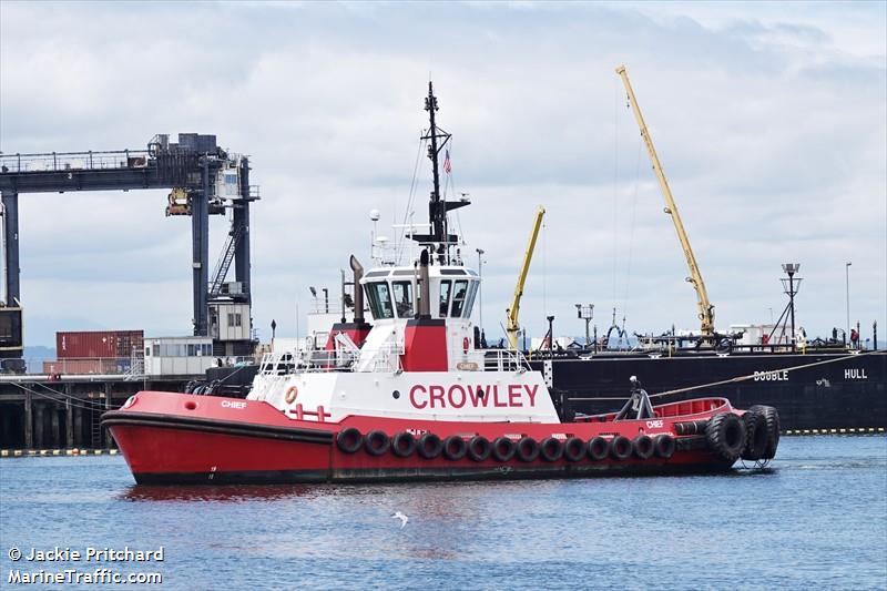 chief (Tug) - IMO 9188582, MMSI 366764740, Call Sign WCZ2047 under the flag of United States (USA)