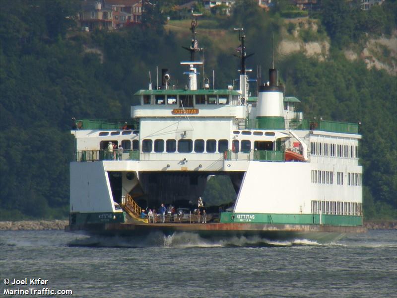 wsf kittitas (Passenger/Ro-Ro Cargo Ship) - IMO 7808114, MMSI 366772960, Call Sign WYQ9302 under the flag of United States (USA)