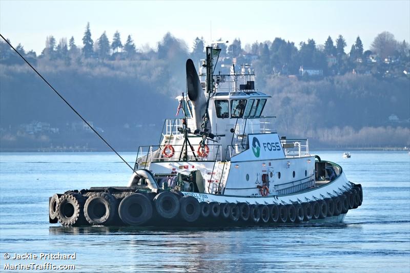wedell foss (Tug) - IMO 8127531, MMSI 366976920, Call Sign WRB3696 under the flag of United States (USA)