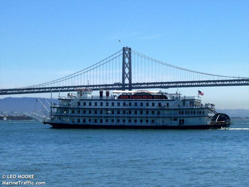 san francisco belle (Passenger ship) - IMO , MMSI 367006980, Call Sign WDA2499 under the flag of United States (USA)