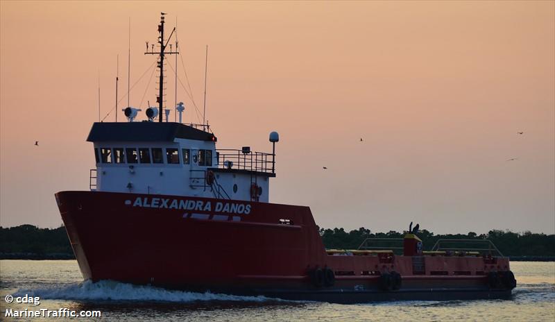 alexandra danos (Cargo ship) - IMO , MMSI 367313120, Call Sign WDD9560 under the flag of United States (USA)