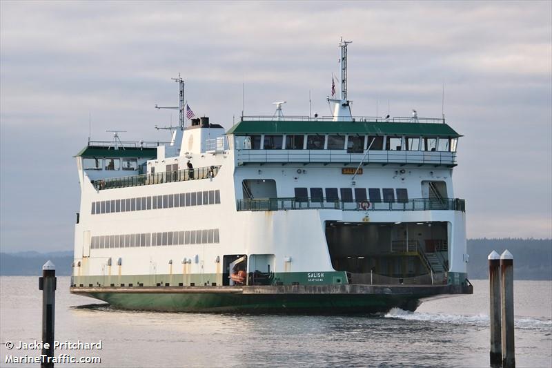 wsf salish (Passenger/Ro-Ro Cargo Ship) - IMO 9618329, MMSI 367480010, Call Sign WDF6992 under the flag of United States (USA)