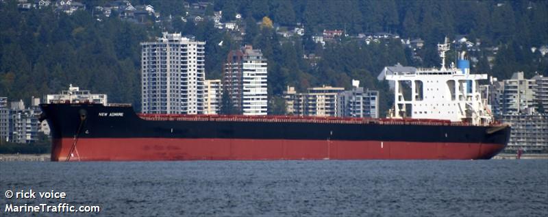 new admire (Bulk Carrier) - IMO 9738844, MMSI 374459000, Call Sign 3ECJ4 under the flag of Panama