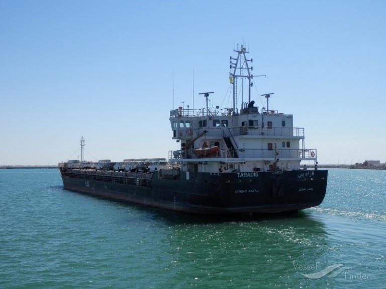 taradis (General Cargo Ship) - IMO 9245304, MMSI 422887000, Call Sign EPAH3 under the flag of Iran