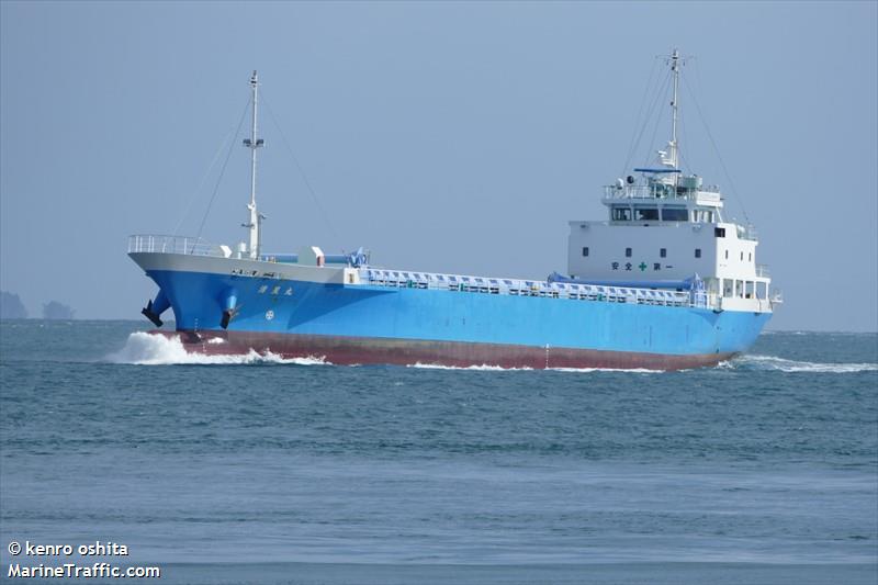 yusei maru (General Cargo Ship) - IMO 9780419, MMSI 431006969, Call Sign JD3937 under the flag of Japan